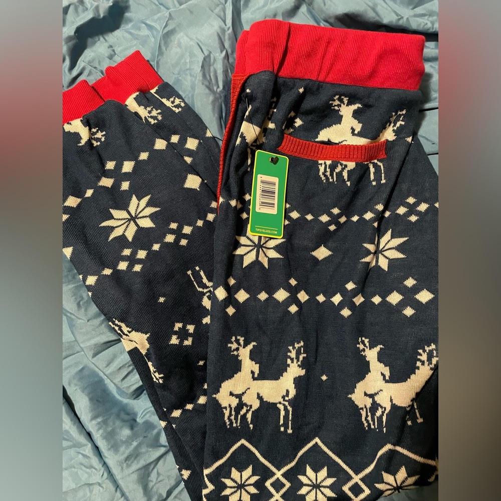 Tipsy Elves Reindeer Pajama Pants